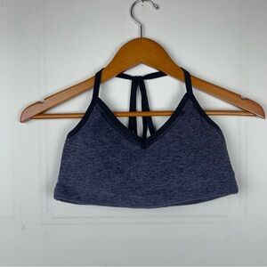 Beyond Yoga Charcoal Sports Bra W/ Padding Size Large Workout Fitness EUC